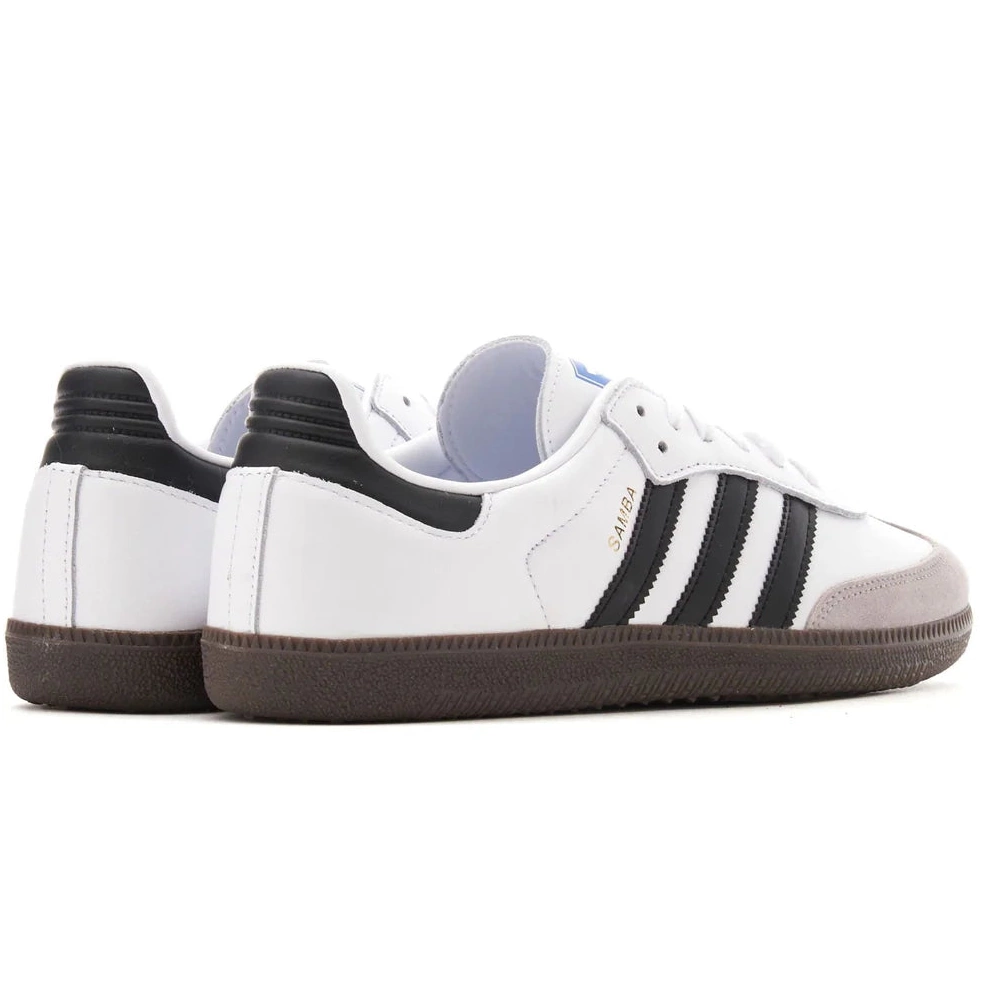 'White OG Gum' adidas Black Samba 0728